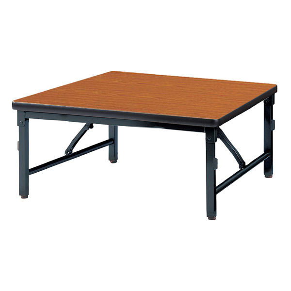 軒先渡し】ニシキ工業 折り畳み座卓テーブル 幅900×奥行900×高さ330mm 