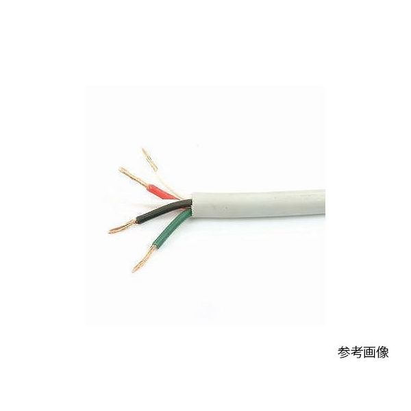 アズワン 【エコ商品】キャブタイヤケーブル 灰 0.75sq 4芯 64-5581-51 1m（直送品）