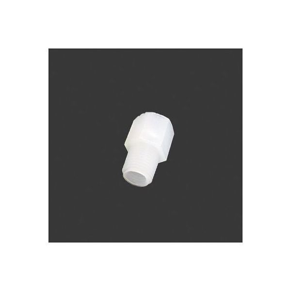 アイシス PVDFアダプター (1/4ー18NPTオスー1/4ー18NPTメス) 65-1920-12 1個（直送品）