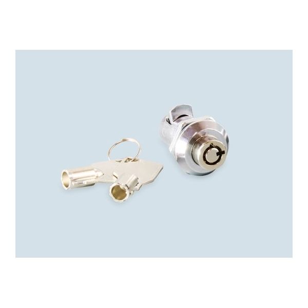 アズワン プッシュラッチシリンダー クローム 64-9052-84 1個（直送品）