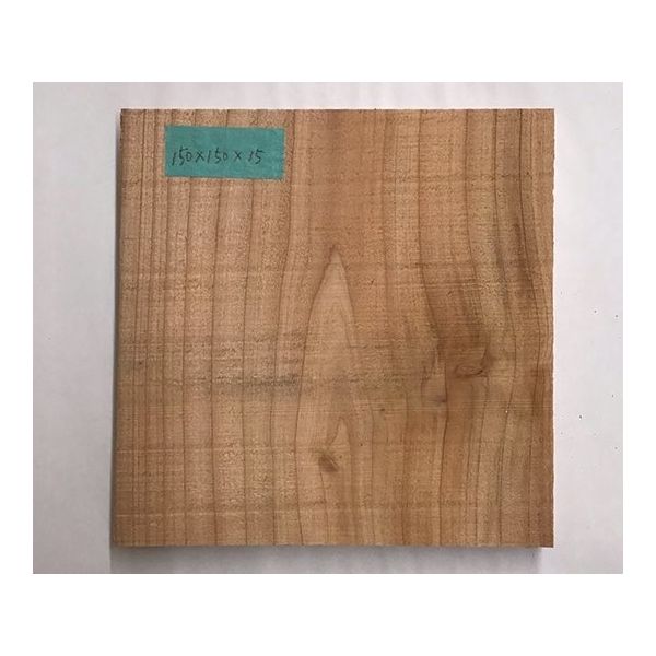 アズワン 杉 板材 150×150×15mm 10枚 64-7815-18 1セット(10枚)（直送品）