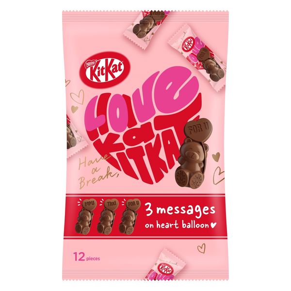 キットカット ハートフルベアー シェアバッグ 12個入 1袋 ネスレ日本 チョコレート バレンタインデー ギフト 個包装