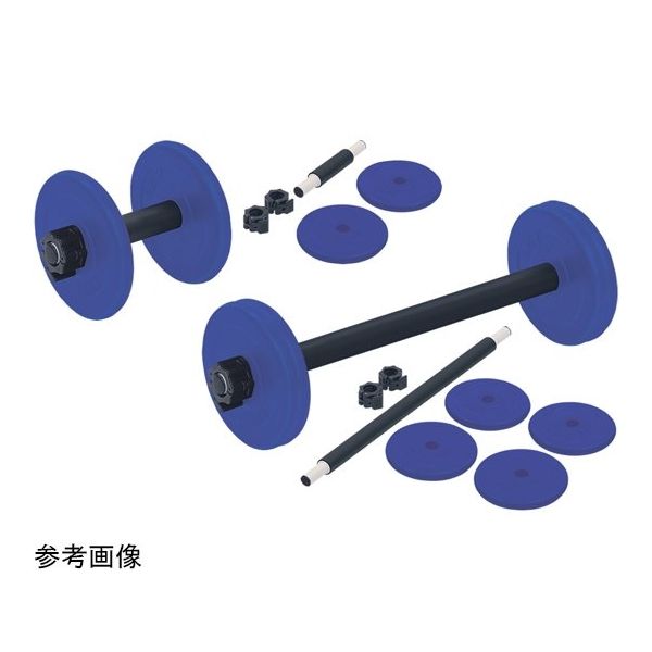 高田ベッド製作所 バーベル 10kg TB-1536-02 1個 65-3371-14（直送品）