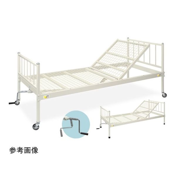 高田ベッド製作所 IクランクHPベッドM キャスター付き TB-1116-01 1個 65-3371-33（直送品）