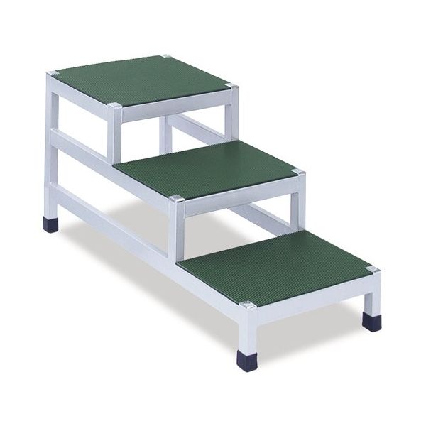 高田ベッド製作所 3段用踏台 スチール TB-1592-03 1個 65-3372-45（直送品）