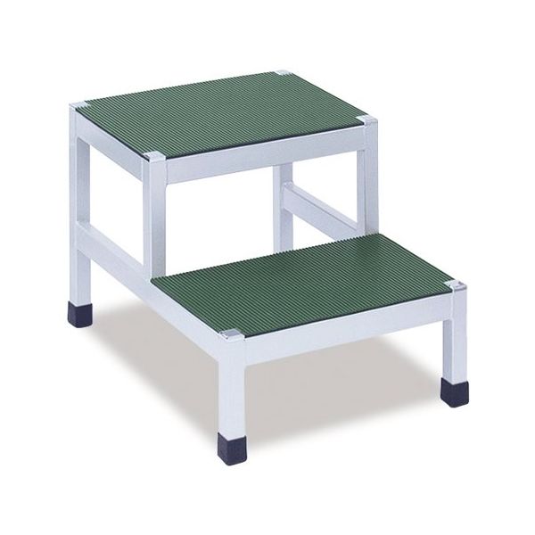 高田ベッド製作所 2段用踏台 ステンレス TB-1593-02 1個 65-3372-47（直送品）