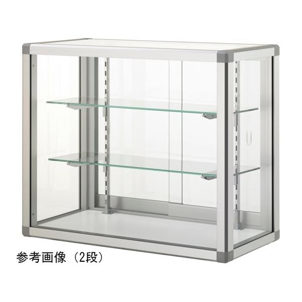 ハヤノ産業 fortish アップケース(鍵付き) シルバー×ホワイト 600×300×400mm 1段 P60304 S 1台（直送品）