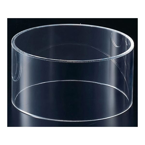 アズワン 丸型アクリルディスプレイ 直径20×H10cm 65-0501-26 1個（直送品）