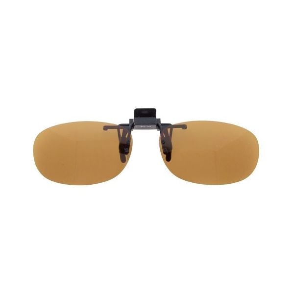 クリアー光学 眼鏡専用クリップサングラス 偏光レンズ CU-19 1個 64-5277-93（直送品）