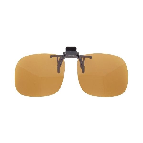 クリアー光学 眼鏡専用クリップサングラス 偏光レンズ CU-1L 1個 64-5277-86（直送品）