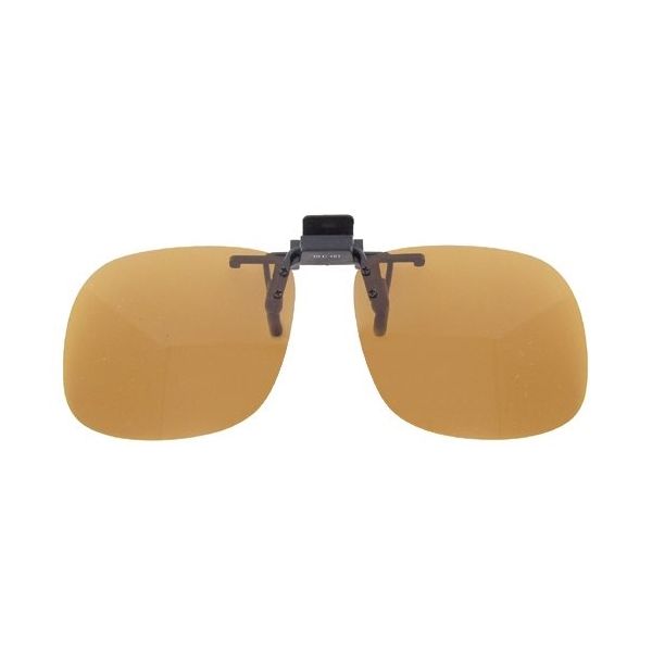 クリアー光学 眼鏡専用クリップサングラス 偏光レンズ CU-1 1個 64-5277-85（直送品）