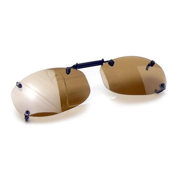 クリアー光学 眼鏡専用スライドサングラス 偏光レンズ CS-11 1個 64-5278-08（直送品）