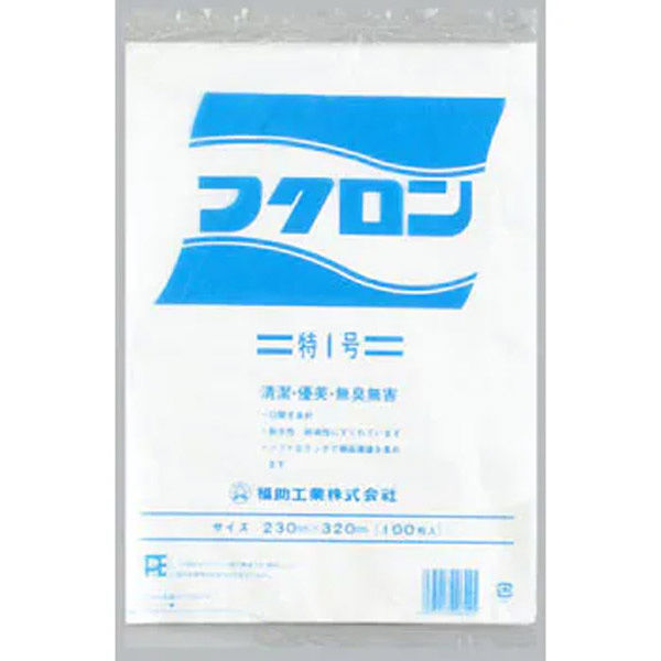 福助工業 フクロン　３号　100枚入り 0480053 1ケース(100枚×180)（直送品）