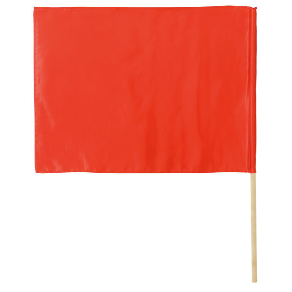 アーテック サテン特大旗 メタリックレッド φ19mm 18118 1セット(1本×2)