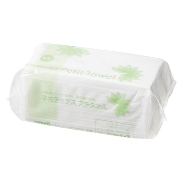 トーヨ ペーパータオル プチタオル 200組　30パック（直送品）