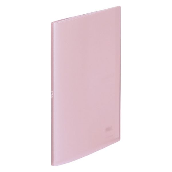 LIHIT LAB. クリヤーブック10P N8100-12 桃 20冊（直送品）