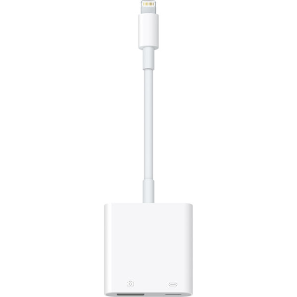Lightning USB 3カメラアダプタ ライトニング - USB-A変換アダプタ ホワイト 1個 Apple純正