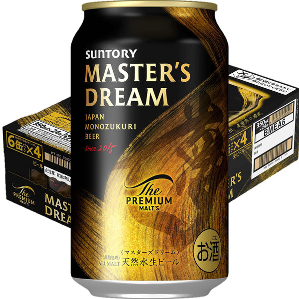 プレモル　350ml ２３本　マスターズドリーム　350ml １ケース ビール プレミアムビール ザ・プレミアム・モルツ マスターズドリーム