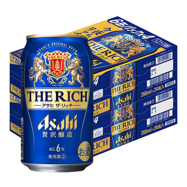 新ジャンル 第3のビール アサヒ ザ・リッチ 350ml 缶 2箱 （48本）