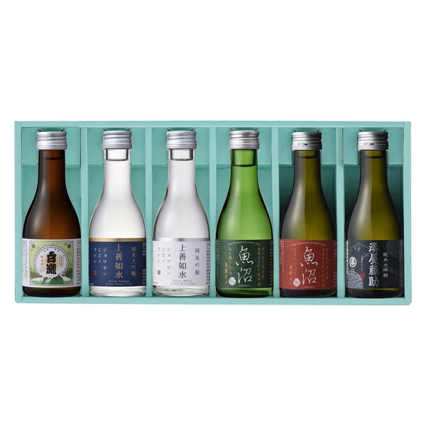 白瀧 飲み比べセット（SJ-22B）180ml 1箱（6種入）