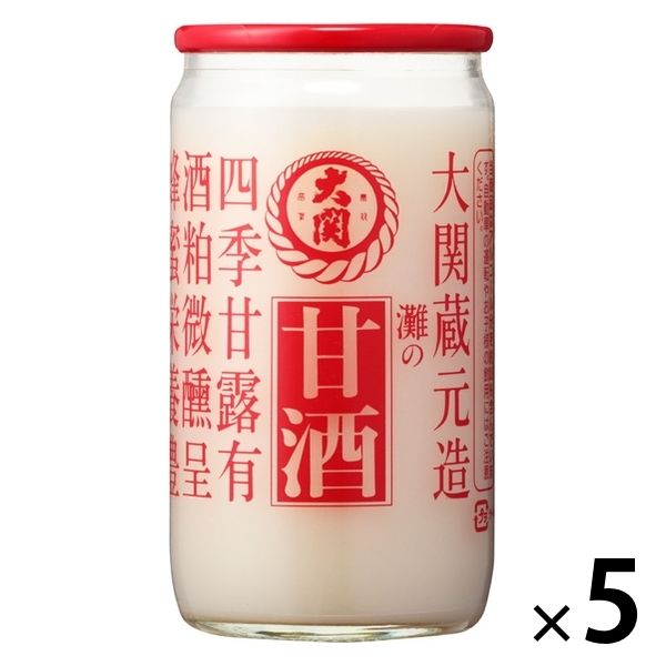 大関 甘酒 瓶 190g 5本