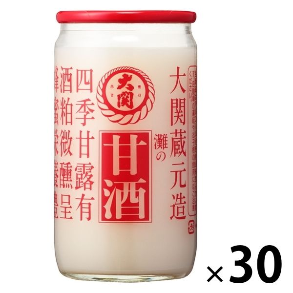 大関 甘酒 瓶 190g 1箱（30本入）