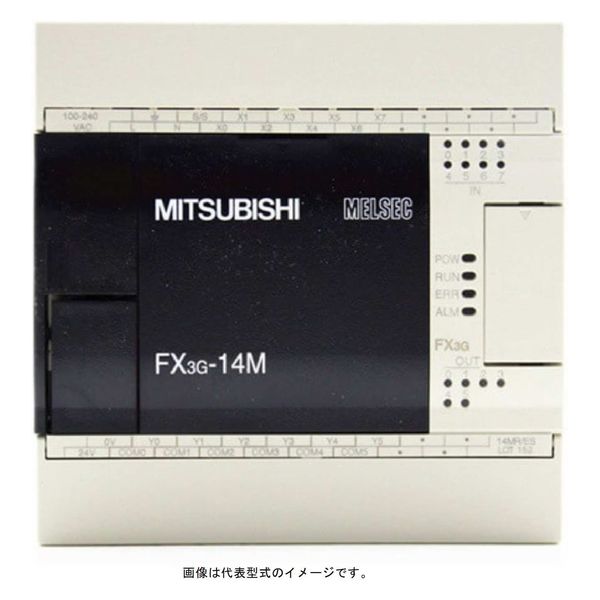 三菱電機 シーケンサ FX3G-14MR/ES 1個（直送品） - アスクル