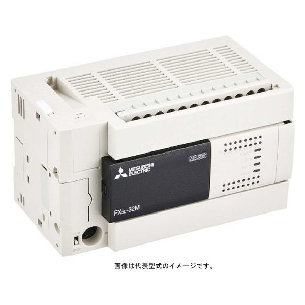 三菱電機 シーケンサ FX3U-128MR/ES 1個（直送品） - アスクル