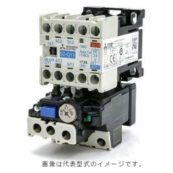 三菱電機 電磁開閉器 MSOD-Q11 0.2KW 200V DC24V 1個（直送品）