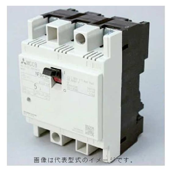 三菱電機 配線用遮断器 NF30-KC 3P 30A W 1個（直送品）