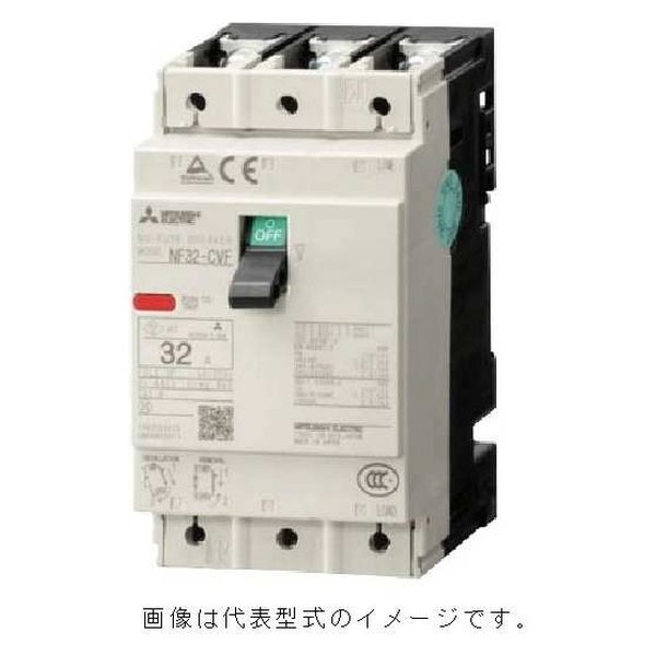 三菱電機 配線用遮断器 NF32-CVF 3P 10A 1個（直送品）