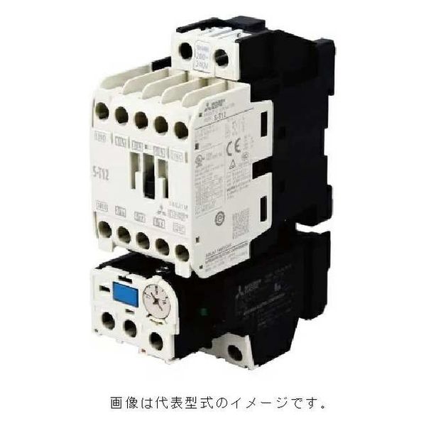 三菱電機 電磁開閉器 MSOーT12(CX) MSO-T12 0.1KW 200V AC100V 1個（直送品） - アスクル