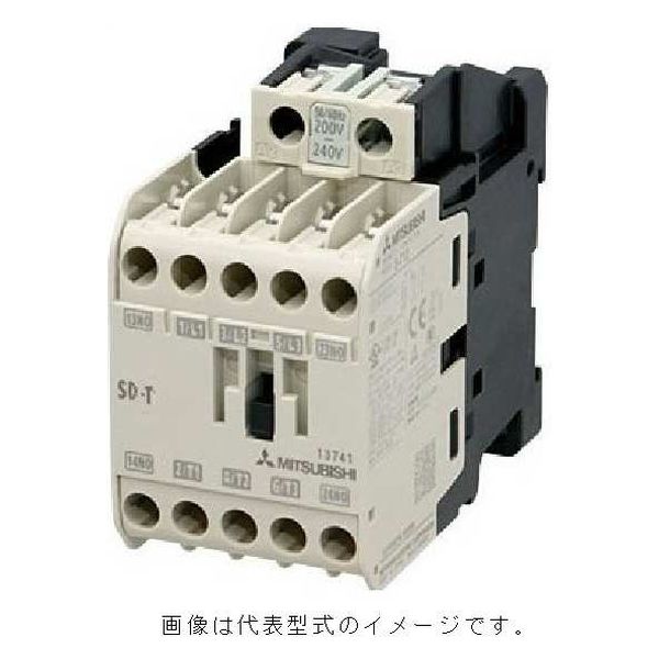 三菱電機 電磁接触器 SD-T20 DC24V 1個（直送品） - アスクル