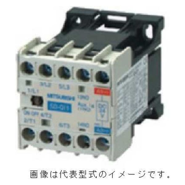 三菱電機 電磁接触器 SD-Q11 DC24V 1A 1個（直送品）