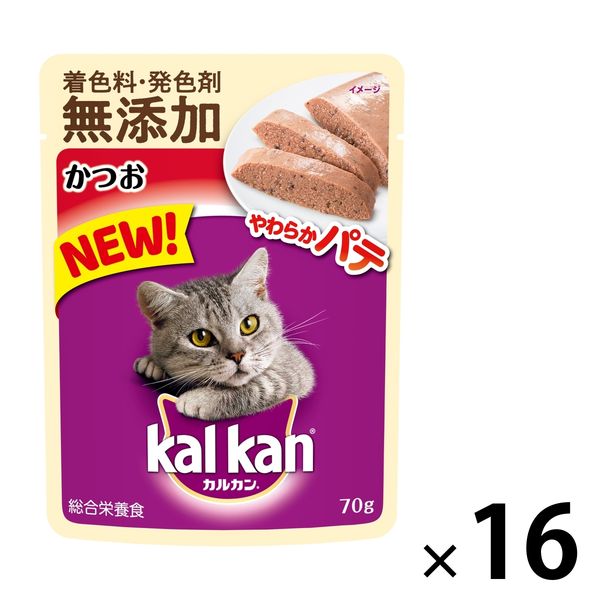 カルカン 猫 やわらかパテ かつお 着色料・発色剤無添加 総合栄養食