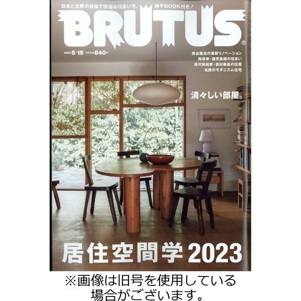 BRUTUS(ブルータス) 2023/08/01発売号から1年(23冊)（直送品） - アスクル