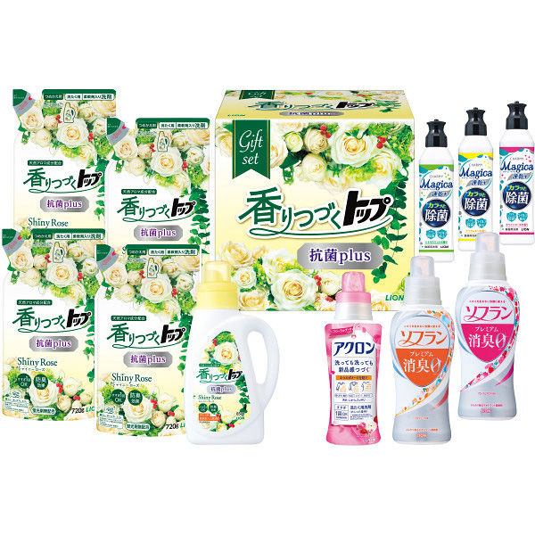 香りつづくトップギフトボックス ライオン 香りつづくトップ抗菌plusギフト 23-0438-084 1箱