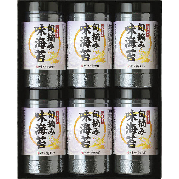 ゆかり屋本舗 熊本有明海産 旬摘み味海苔 23-7635-055 1箱（直送