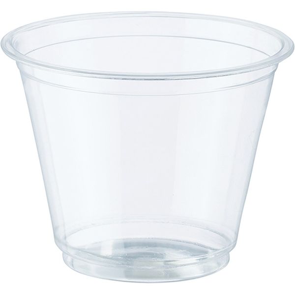 シモジマ 透明カップ　ＡーＰＥＴ　９オンス　浅型 004526005 1袋（50個）