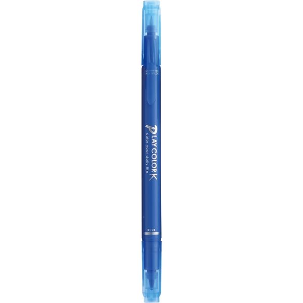 トンボ鉛筆 水性サインペンプレイカラーＫ　フレンチブルー WS-PK45 1本