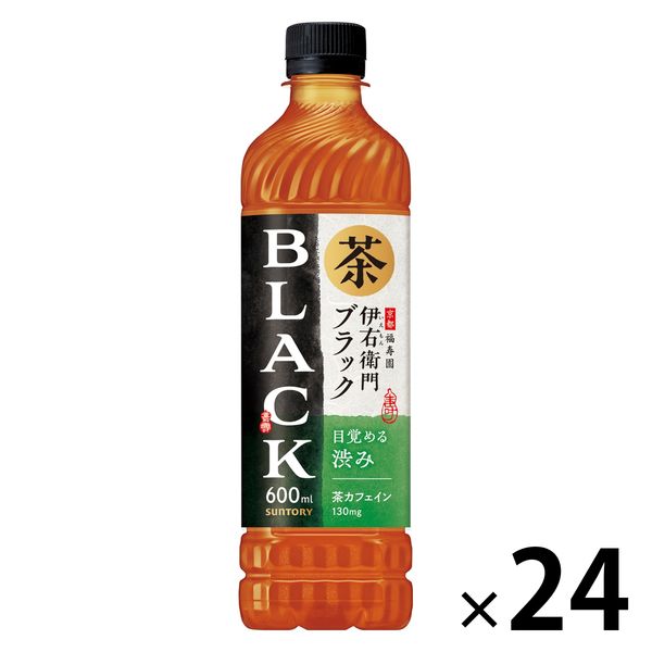 サントリー 伊右衛門 BLACK 600ml 1箱（24本入）