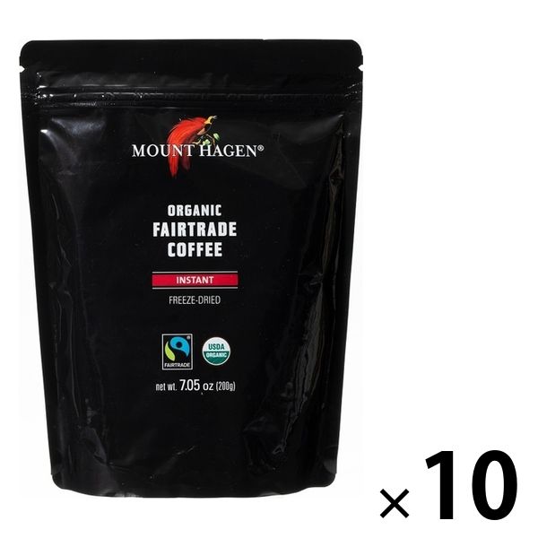 インスタントコーヒー】マウントハーゲン オーガニックフェア