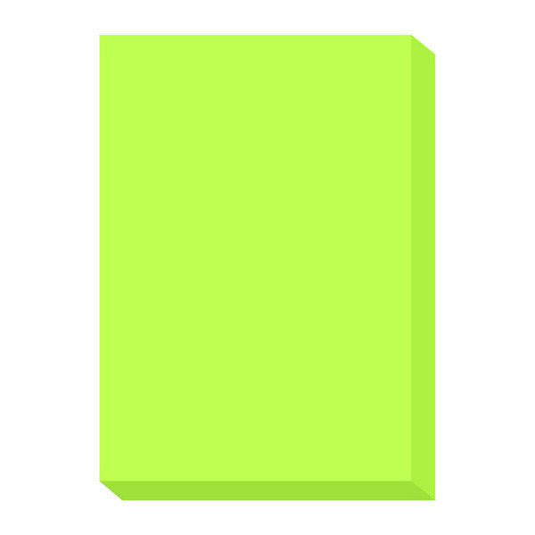 カラープリンター用紙A4 トロフェ 蛍光グリーン pcf4128 1冊（100枚入） クレールフォンテーヌ FSC認証（直送品）