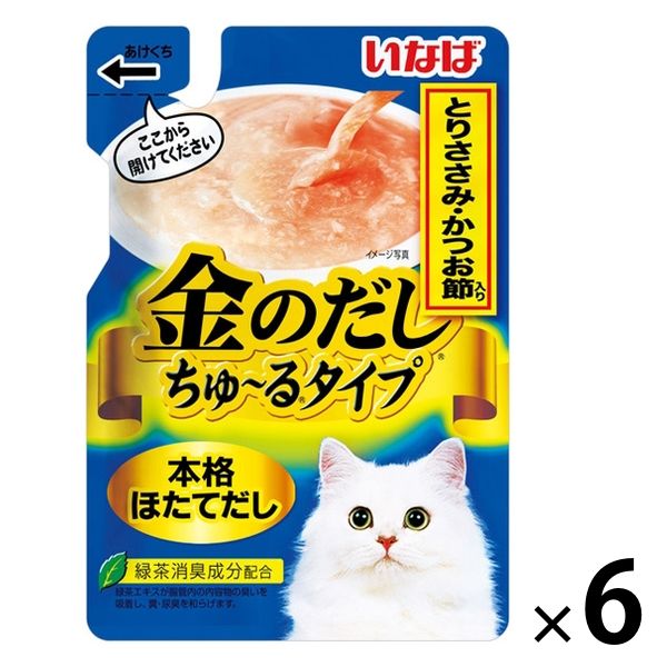 いなば 金のだし ちゅーるタイプ キャットフード 猫 とりささみ