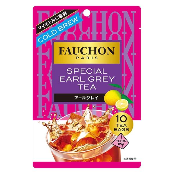 FAUCHON（フォション） 紅茶 水出しアールグレイ ティーバッグ 1袋（10 