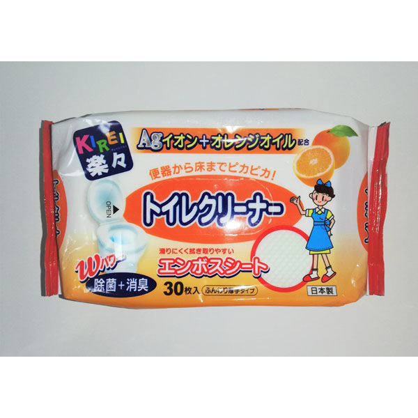 ティー・エイチ・ティー Agオレンジ除菌トイレクリーナー30枚