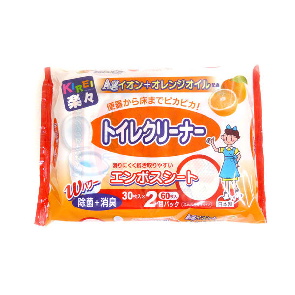 ティー・エイチ・ティー Agオレンジ除菌トイレクリーナー30枚2P
