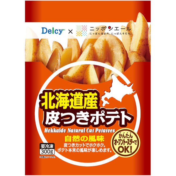 日本アクセス [冷凍食品] Delcy 北海道産皮つきポテト 国産 300g×4個 4973460600270（直送品）