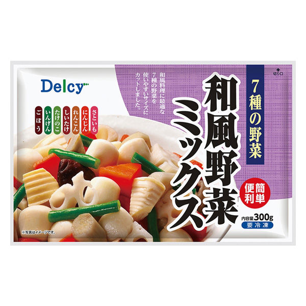 日本アクセス [冷凍食品] Delcy 和風野菜ミックス７種 300g×6個 4973460500747（直送品）
