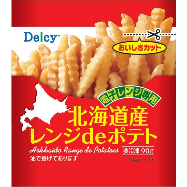 日本アクセス [冷凍食品] Delcy 北海道産レンジｄｅポテト 国産 90g×10個 4973460600287（直送品）